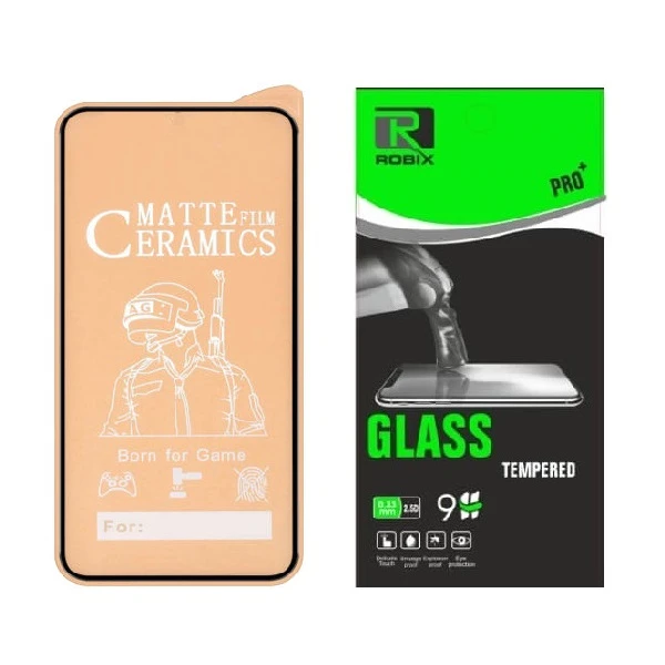 محافظ صفحه نمایش مات روبیکس مدل CR-Note9pro مناسب برای گوشی موبایل شیائومی Redmi Note 9pro