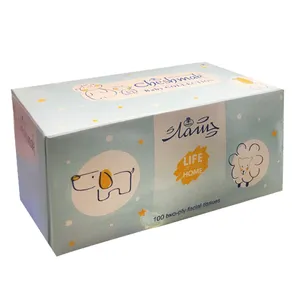 دستمال کاغذی 100 برگ چشمک مدل Blu_e Baby collection
