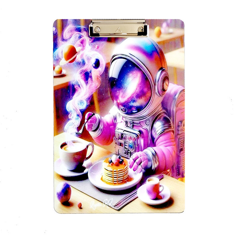 تخته شاسی آرمون مدل چوبی فضانورد فانتزی سایز A4