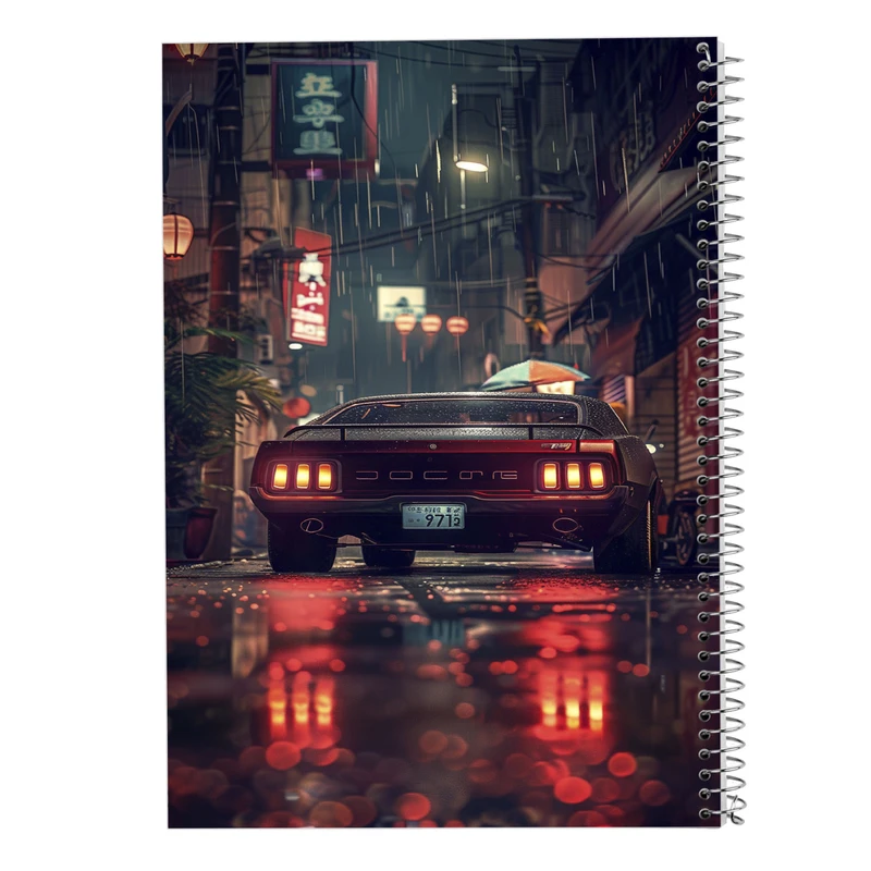 دفتر نت موسیقی 50 برگ مدوپد مدل need for speed کد DF13658