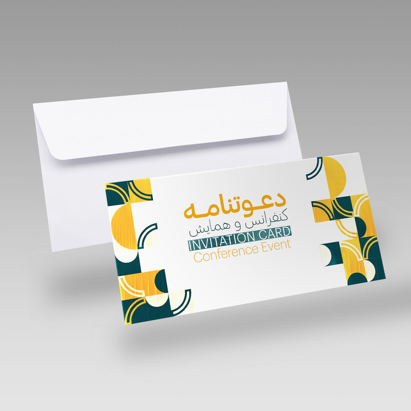 کارت دعوت مدل همایش و کنفرانس کد DAV-HAM-05 بسته 10 عددی کارت دعوت مدل همایش و کنفرانس کد DAV-HAM-05 بسته 10 عددی
