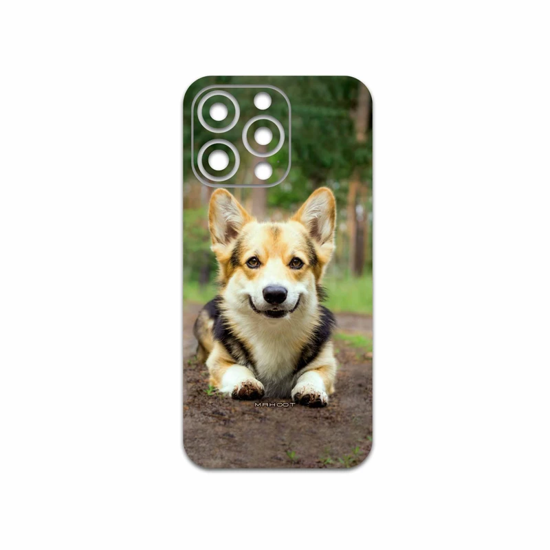 برچسب پوششی ماهوت مدل Dog-2 مناسب برای گوشی موبایل اپل iphone 13 Pro