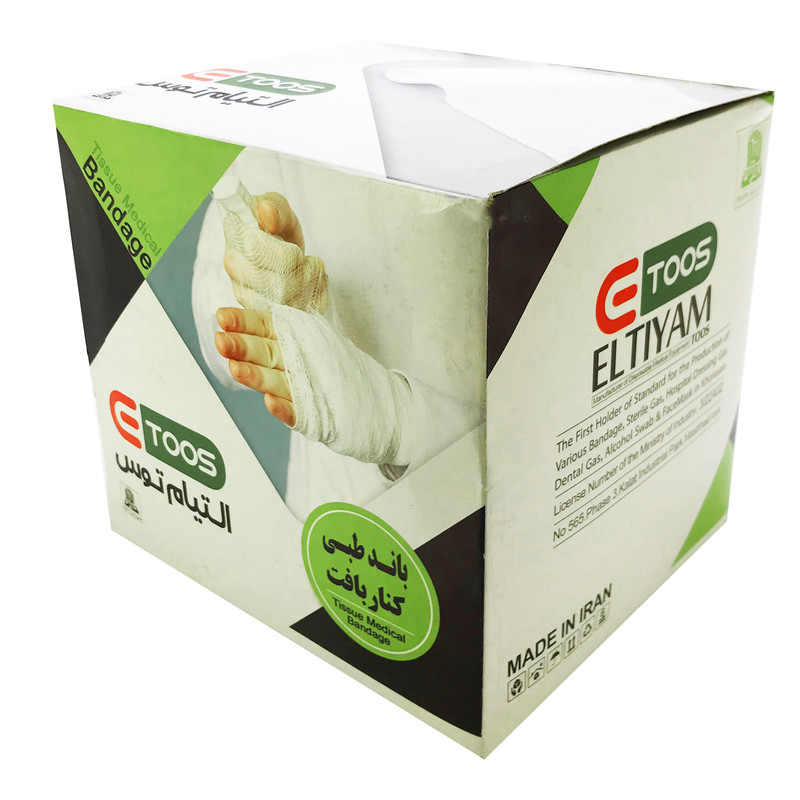 باند پانسمان التیام توس مدل 5-100-2Y مجموعه 100 عددی