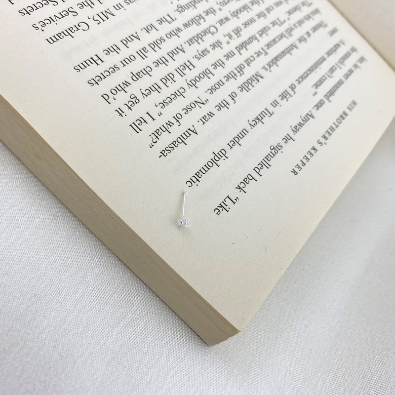 پیرسینگ بینی زنانه مدل ستاره کد P4384 پیرسینگ بینی زنانه مدل ستاره کد P4384