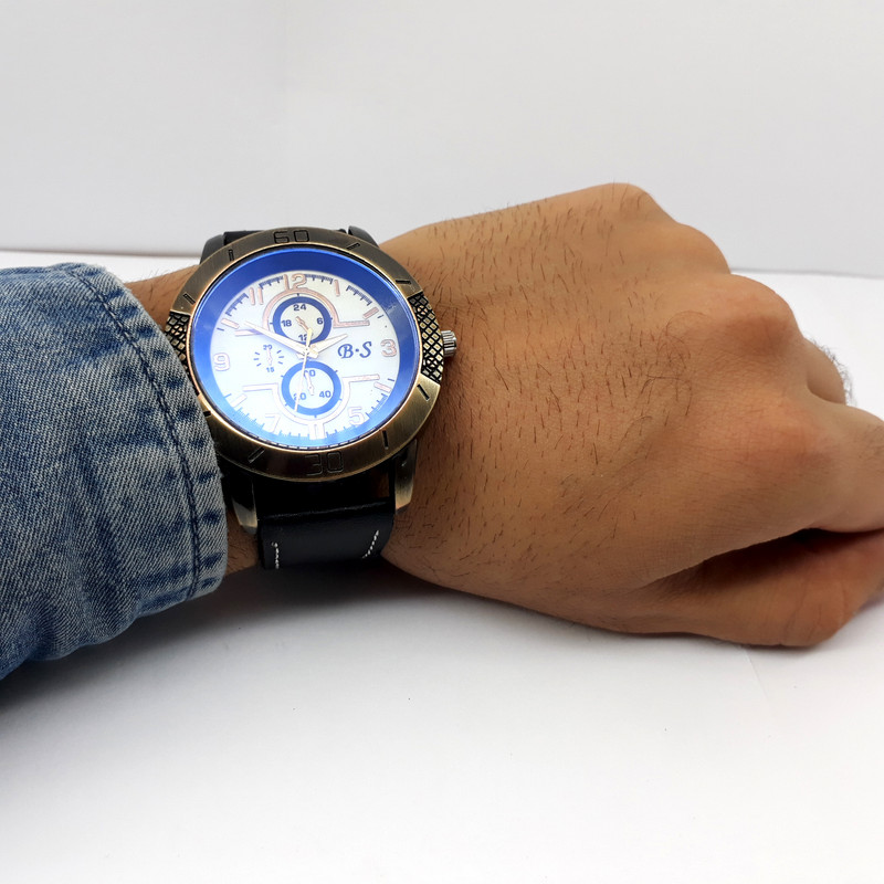 ساعت مچی عقربهای مردانه بی اس کد BERN-SFID33 ساعت مچی عقربهای مردانه بی اس کد BERN-SFID33