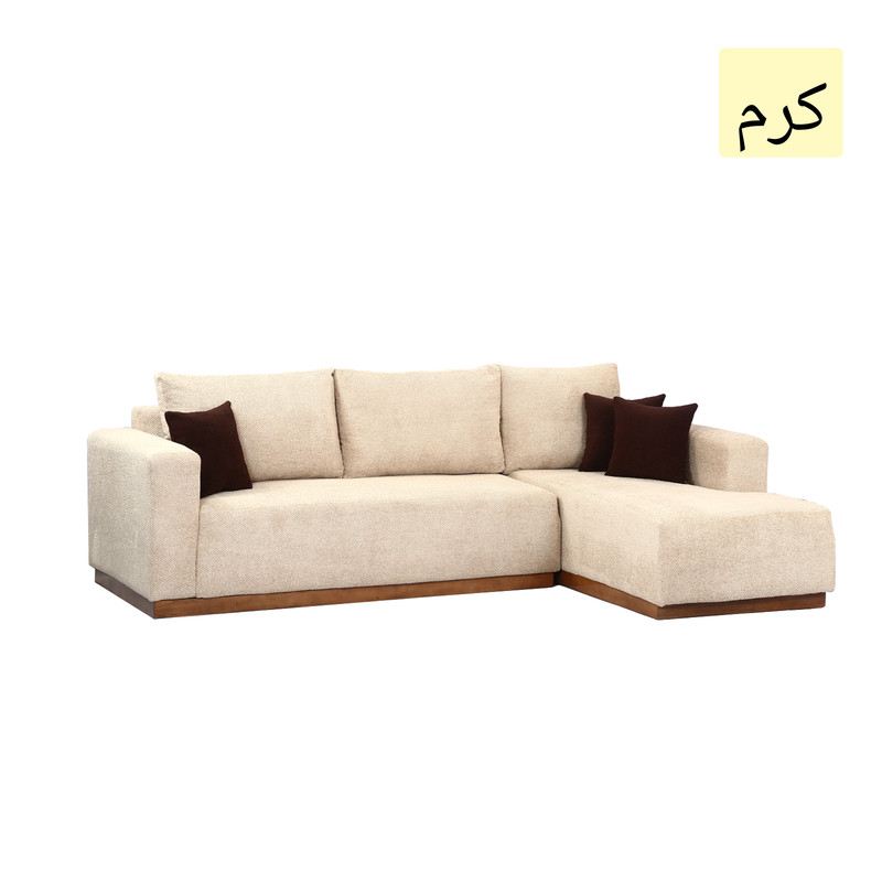 مبل ال راحتی 5 نفره شاهان دکور  مدل کارنا 021