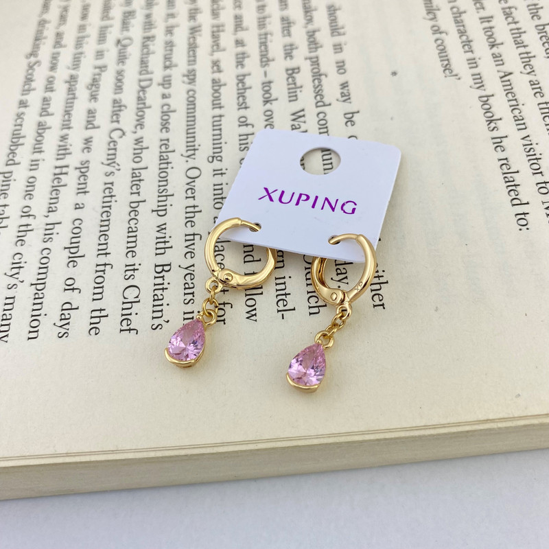 گوشواره زنانه ژوپینگ مدل اشک کد E4111