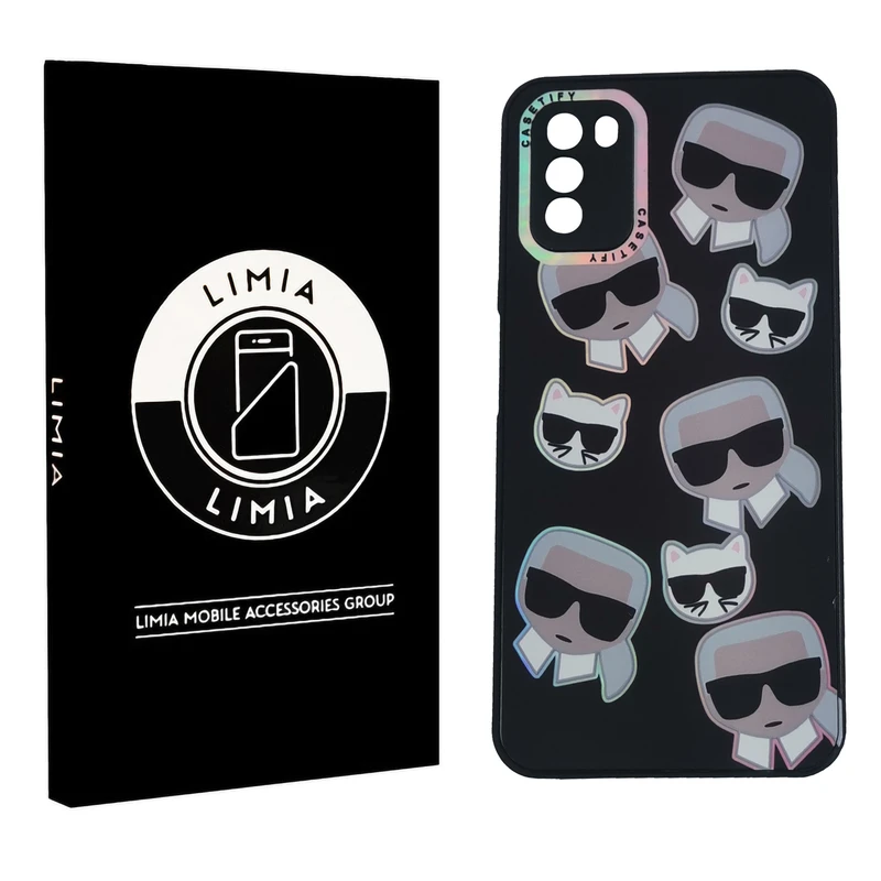 کاور لیمیا مدل فانتزی لنزدار طرح عروسکی شبرنگی مناسب برای گوشی موبایل شیائومی Redmi Poco M3