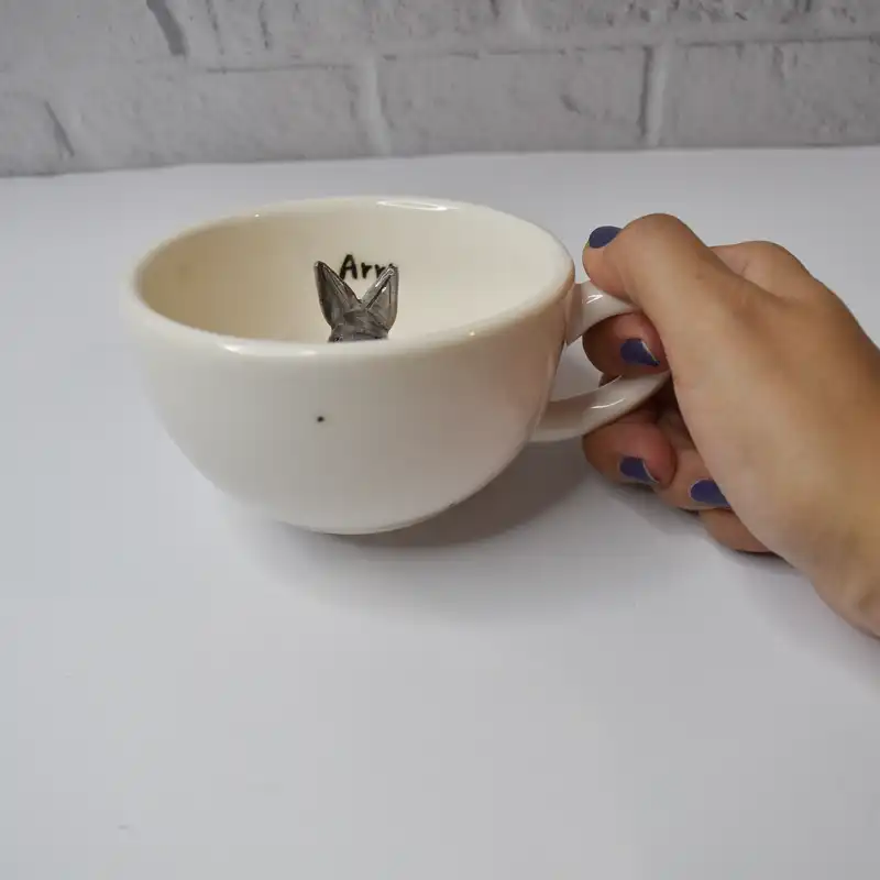 فنجان سرامیکی طرح الاغ