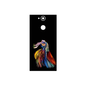 MAHOOT Rainbow Hair Digital Art Cover Sticker for Sony Xperia XA2