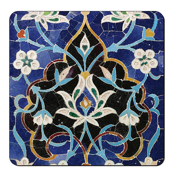 زیر لیوانی طرح کاشیکاری سنتی کد nzl135