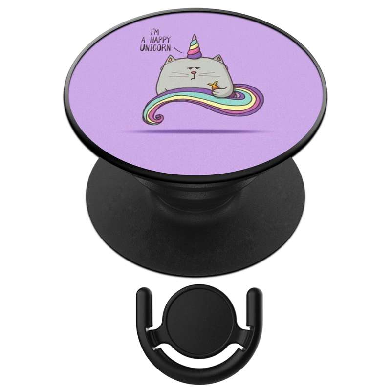 پایه نگه دارنده گوشی موبایل پاپ سوکت آکام  مدل APSC02423 به همراه پاپ کلیپ