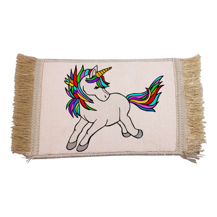 فرش ماشینی دیوارکوب مدل یونیکورن کد 43