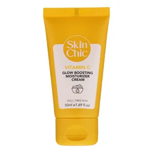 کرم مرطوب کننده و روشن کننده اسکین شیک مدل Vitamin c حجم 50 میلی لیتر