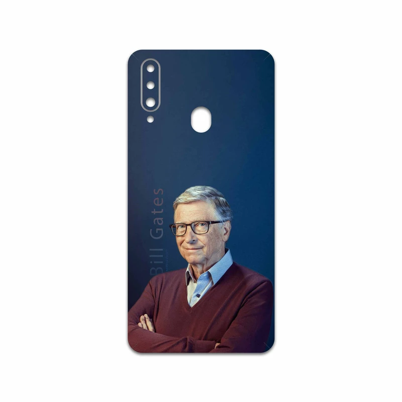 برچسب پوششی ماهوت مدل Bill Gates مناسب برای گوشی موبایل سامسونگ Galaxy A20s