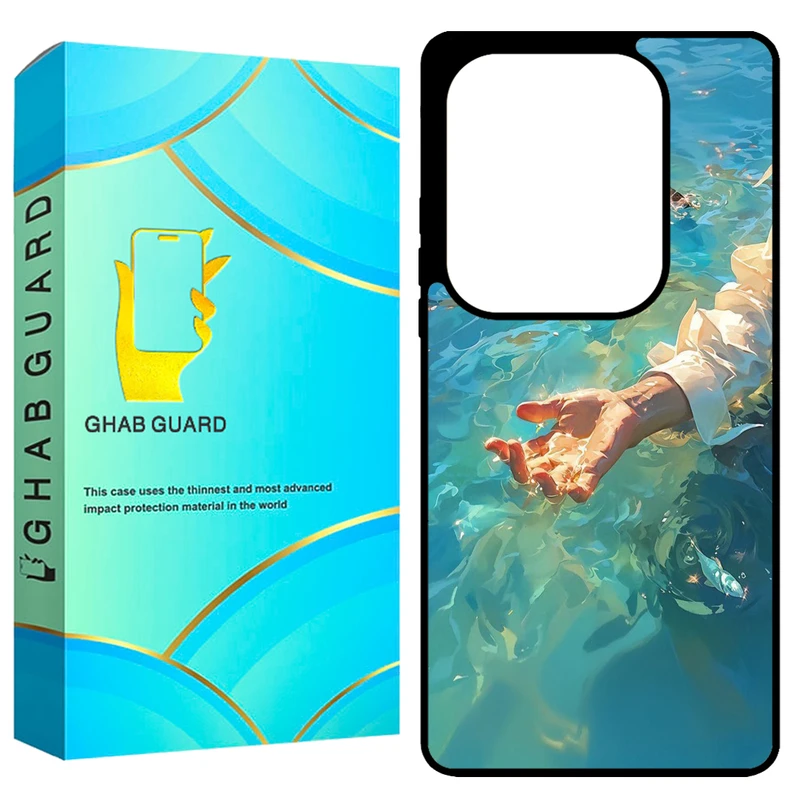 کاور قاب گارد طرح دست مدل GCHPN13P مناسب برای گوشی موبایل شیائومی Redmi Note 13 Pro 4G / Poco M6 Pro 4G