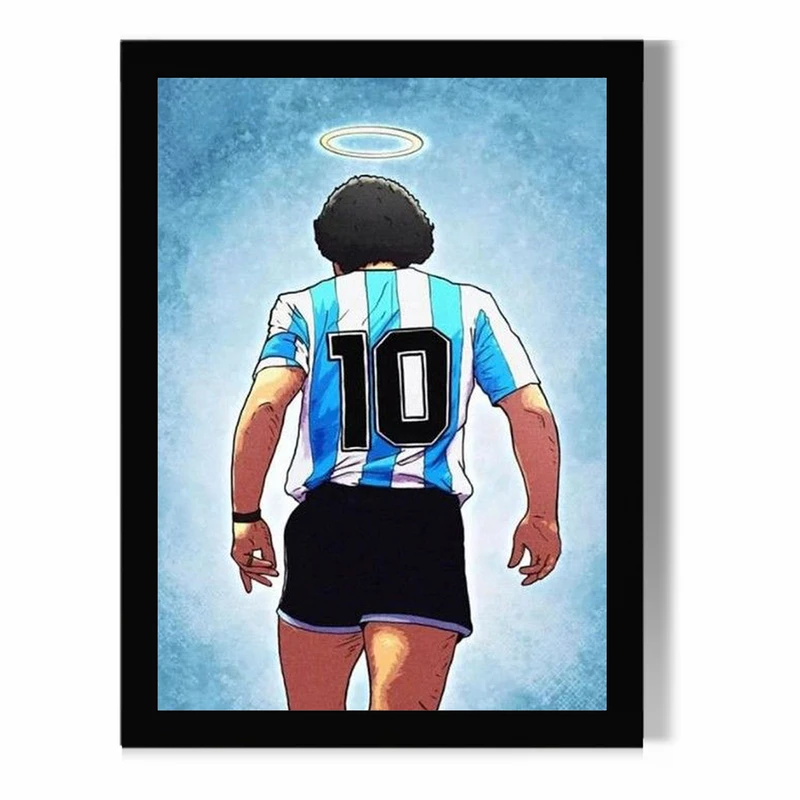 تابلو مدل دیواری طرح دیگو مارادونا Diego Maradona کد FD478