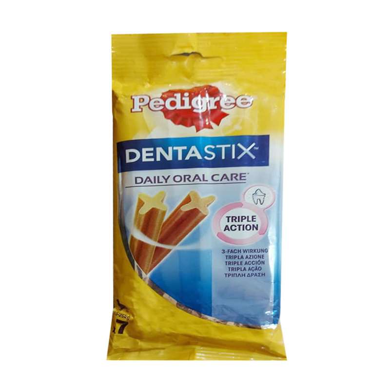 تشویقی سگ پدیگری مدل DENTA STIX وزن 180 گرم
