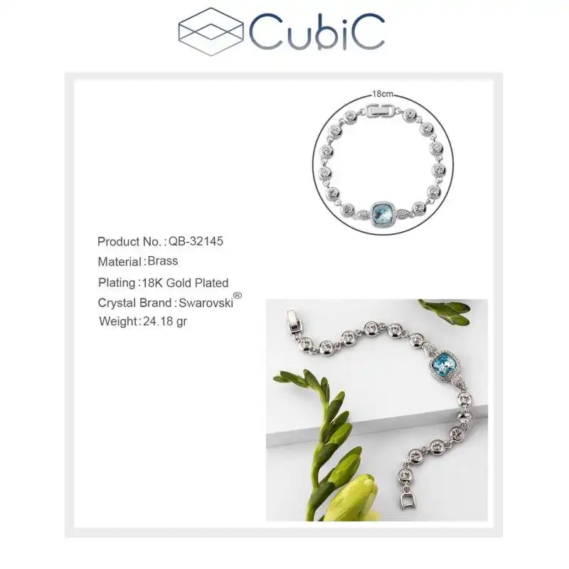 دستبند زنانه کوبیک مدل QB-32144