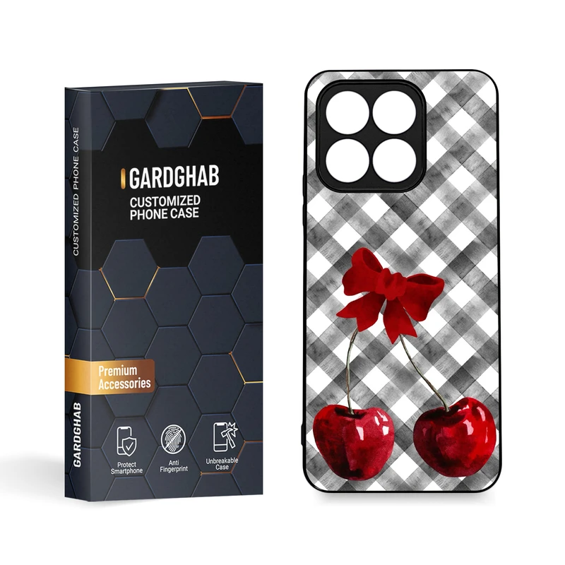 کاور گارد قاب مدل  دور ژله ای دخترانه مناسب برای گوشی موبایل آنر X8a 4G