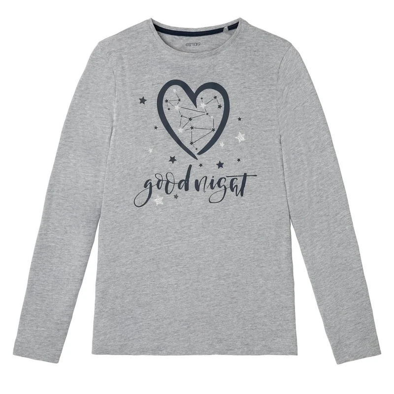 تی شرت آستین بلند زنانه اسمارا مدل 16884237