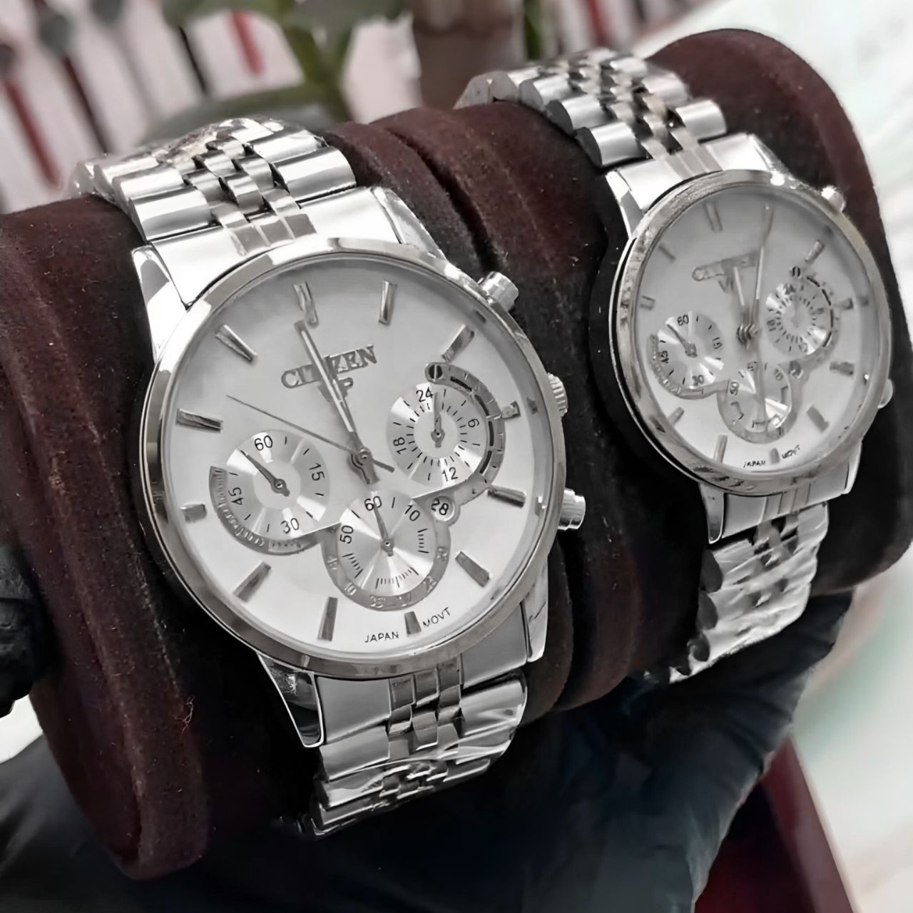 ست ساعت مچی عقربه ای زنانه و مردانه مدل Cit 06 -  - 11