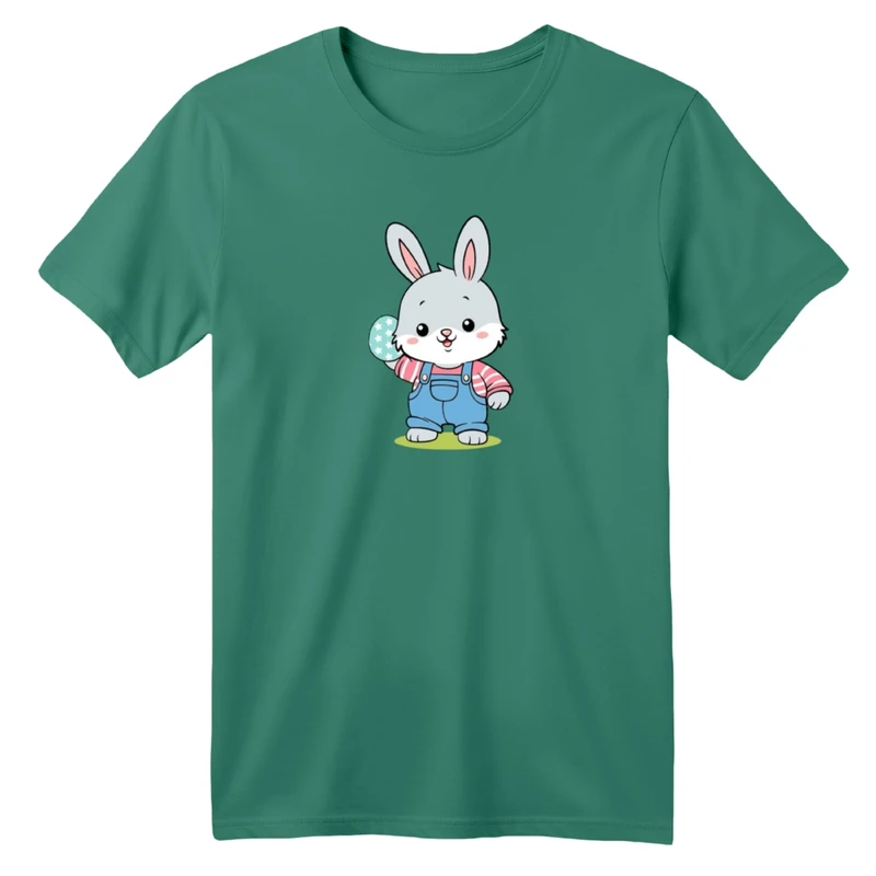 تی شرت آستین کوتاه بچگانه مدل خرگوش کد 04