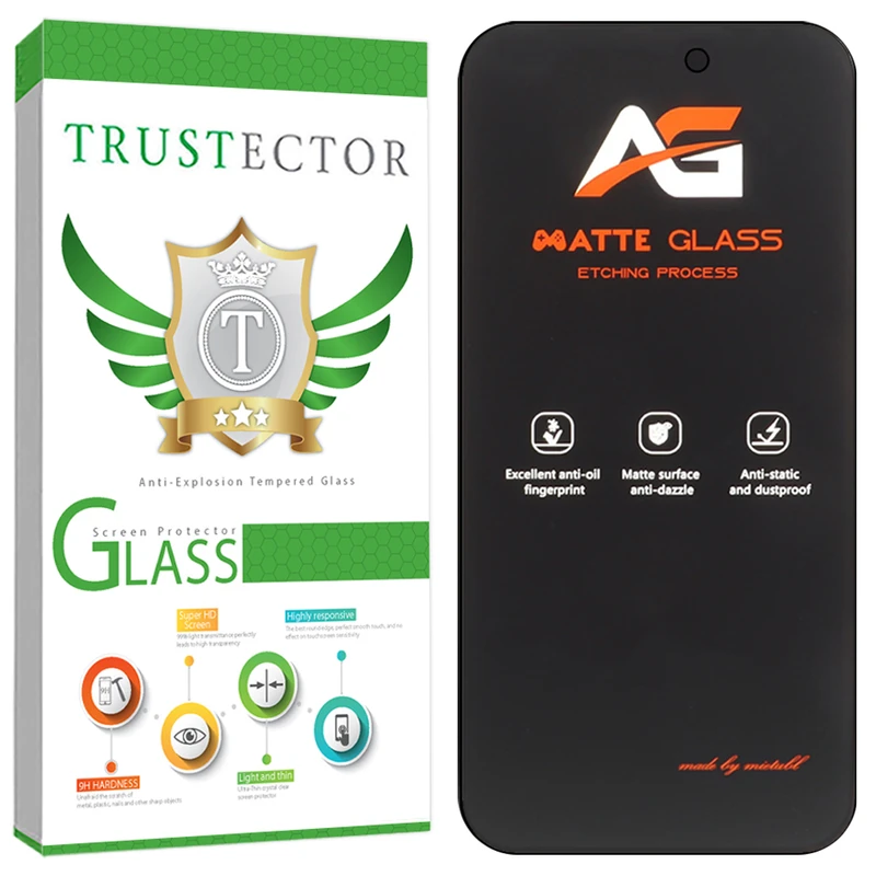 محافظ صفحه نمایش تراستکتور مدل FMATT مناسب برای گوشی موبایل اپل iPhone 15 Pro Max