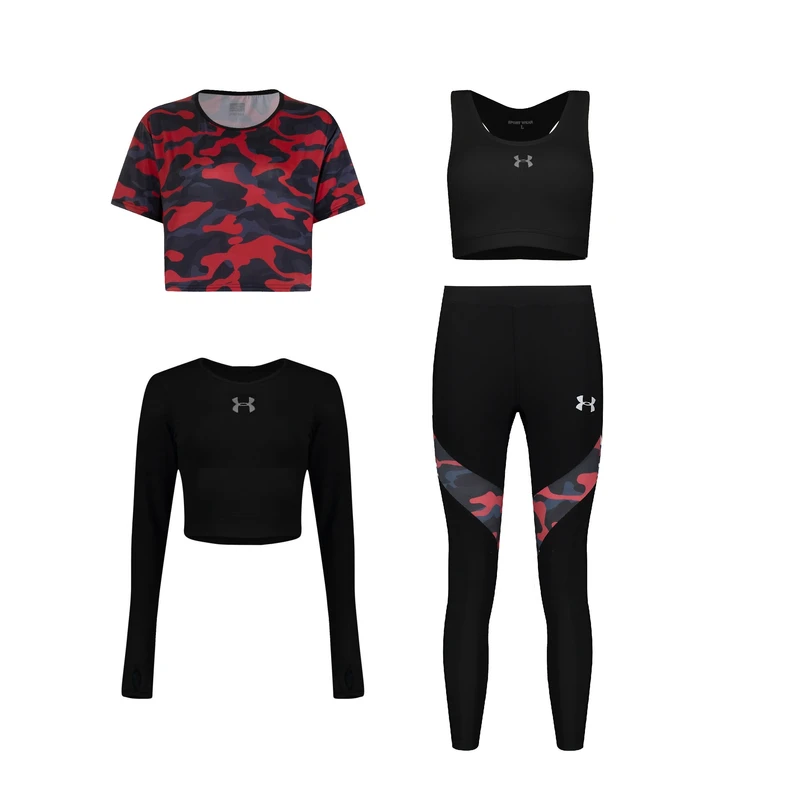 ست چهار تکه لباس ورزشی زنانه مدل 1401-1801-56-63