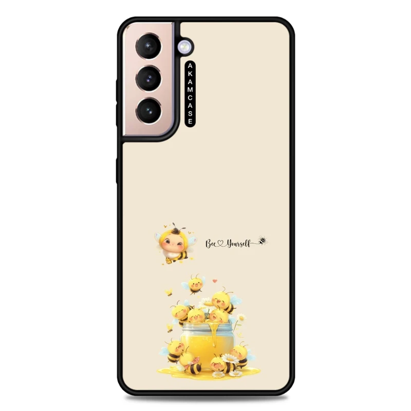 کاور آکام مدل AMC-WSGS21P-ANIMALS QOUTES-4 مناسب برای گوشی موبایل سامسونگ Galaxy S21 Plus