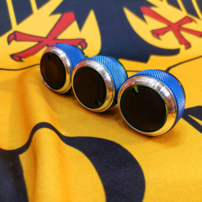 ولوم کنترل سرعت تهویه کولر و بخاری خودرو ام پی پارس مدل ABI01 مناسب برای تیبا مجموعه 3 عددی