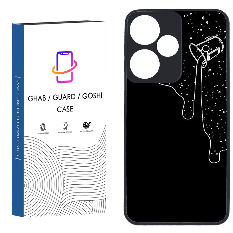 کاور قاب گارد گوشی طرح پسرانه کد 33 - TPU مناسب برای گوشی موبایل شیائومی Redmi 13