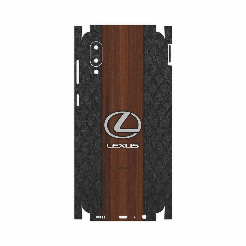 برچسب پوششی ماهوت مدل Lexus-Logo-FullSkin مناسب برای گوشی موبایل سامسونگ Galaxy M02
