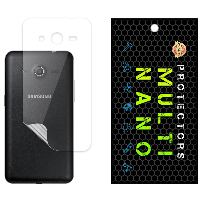 محافظ پشت شفاف نانو هیدروژل مولتی نانو مدل X-F1T مناسب برای گوشی موبایل سامسونگ Galaxy Core 2