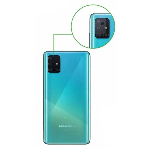 محافظ لنز دوربین مدل N01 مناسب برای گوشی موبایل سامسونگ Galaxy A51