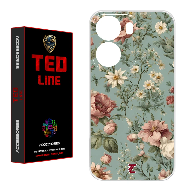 کاور تدلاین طرح گل کد 1152 مناسب برای گوشی موبایل شیائومی Poco X7 Pro 5G