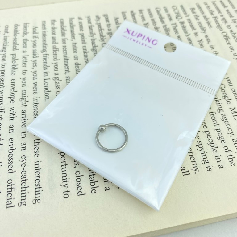 پیرسینگ گوش زنانه ژوپینگ مدل حلقه کد P4075 پیرسینگ گوش زنانه ژوپینگ مدل حلقه کد P4075