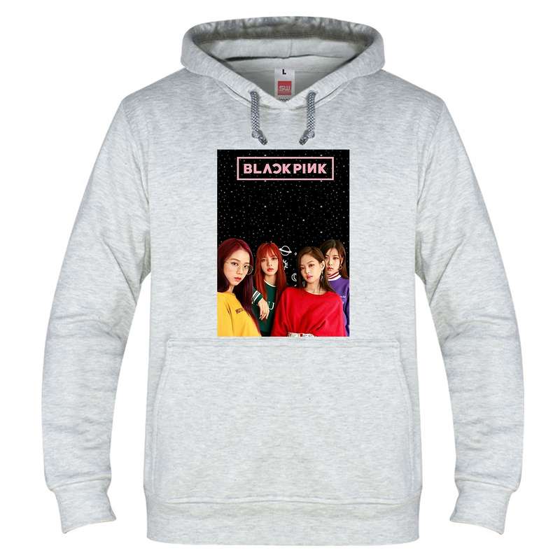 هودی زنانه طرح بلک پینک کد 160