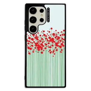 AKAM AMC-WSGS23U-FLOWERS-26 Cover For Samsung Galaxy S23 Ultra