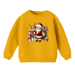 سویشرت بچگانه مدل بابانوئل و گوزن کریسمس کد 12 