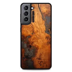 AKAM AMC-WSGS21-WOOD-15 Cover For Samsung Galaxy S21