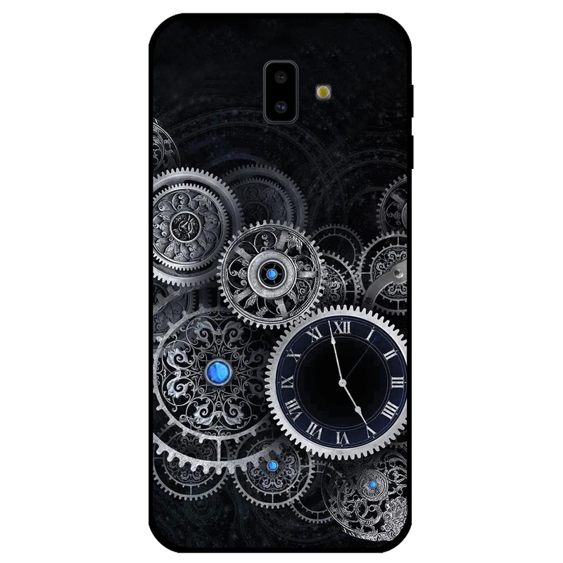 کاور مگافون طرح ساعت مدل 8161 مناسب برای گوشی موبایل سامسونگ Galaxy J6 Plus         