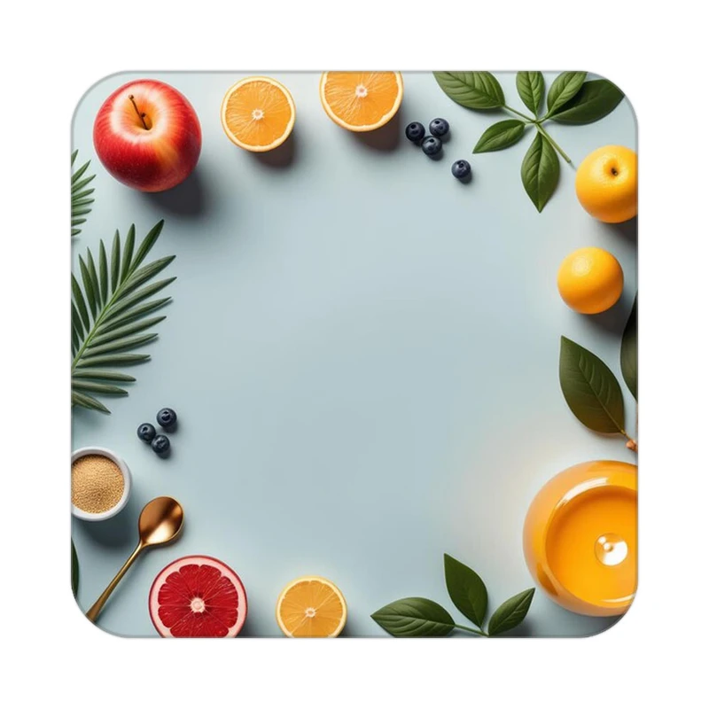 زیر لیوانی کاکتی طرح میوه مدل mp20701