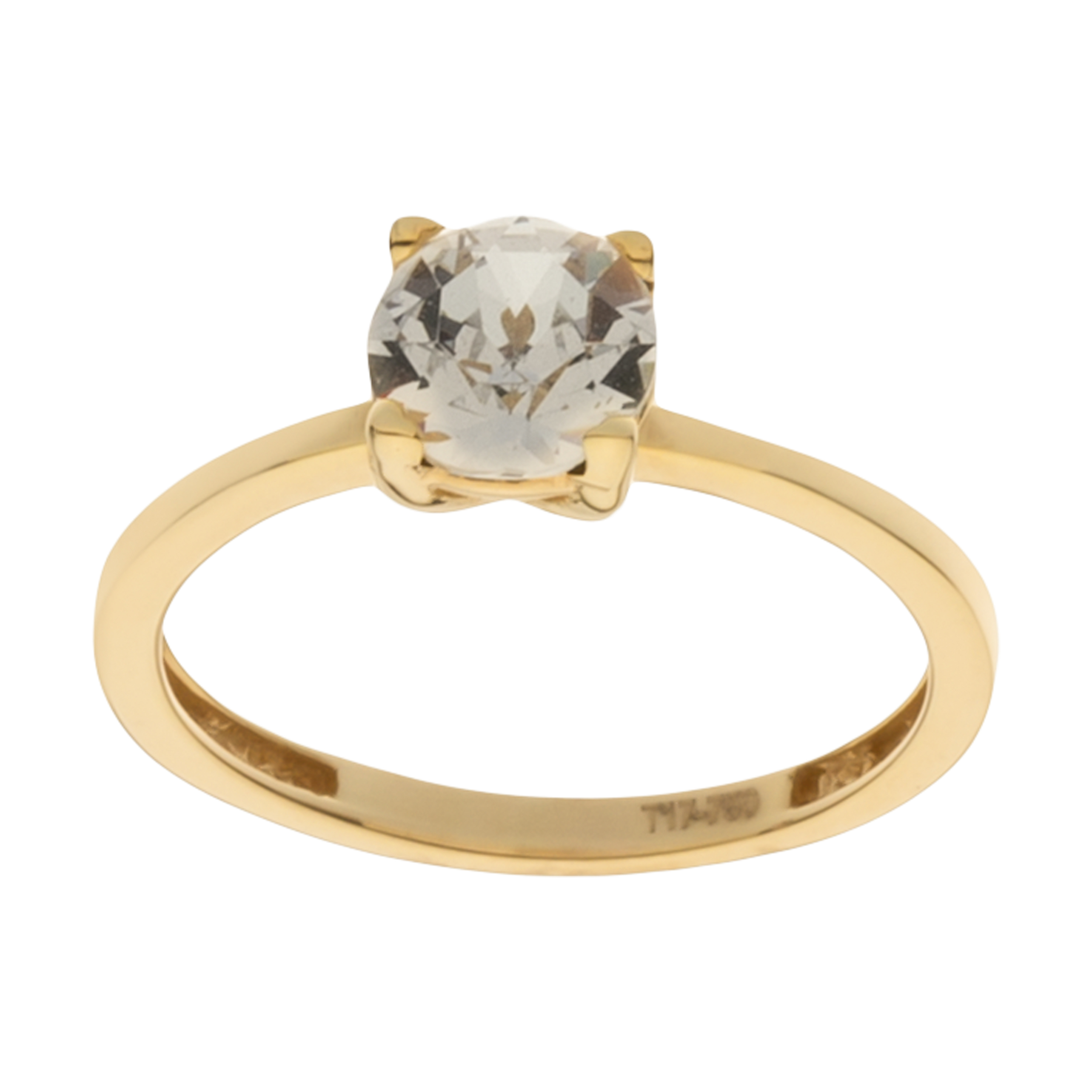 انگشتر طلا 18 عیار زنانه درسا مدل 43602