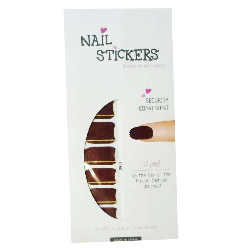 استیکر طراحی ناخن مدل BI-500