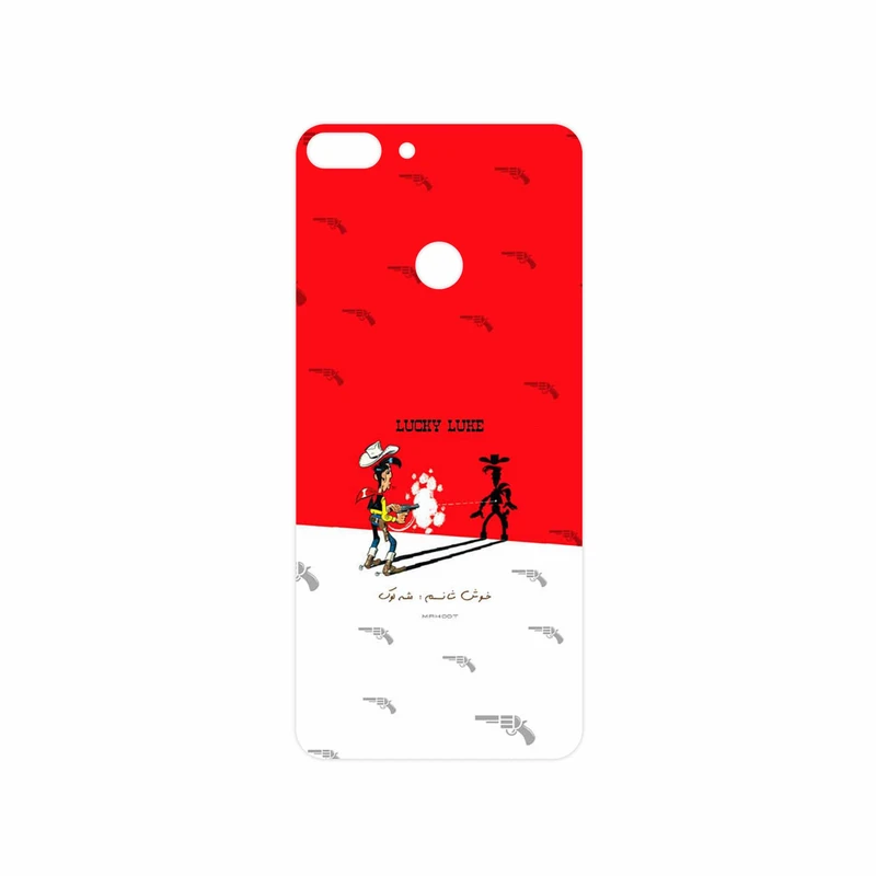 برچسب پوششی ماهوت مدل Lucky Luke مناسب برای گوشی موبایل هوآوی P Smart