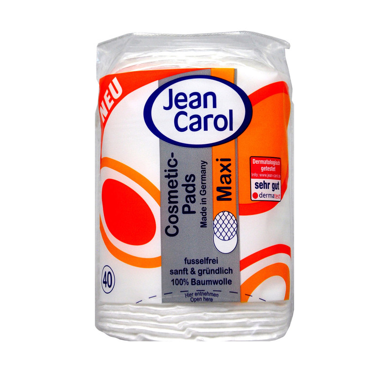 پد آرایشی جین کارول مدل Maxi بسته 40 عددی