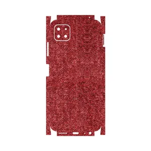 MAHOOT Fabric Texture 4-FullSkin Cover Sticker for Samsung Galaxy A22 5G