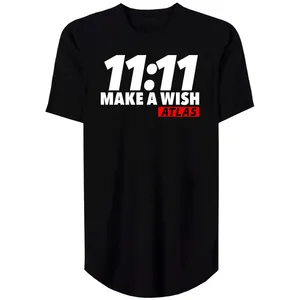 تی شرت لانگ آستین کوتاه مردانه مدل Make A Wish کد MH66