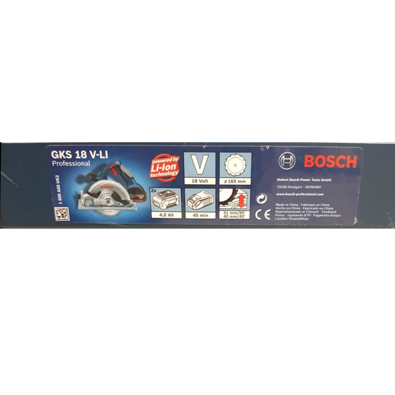 اره دیسکی شارژی بوش مدل GKS 18V-LI